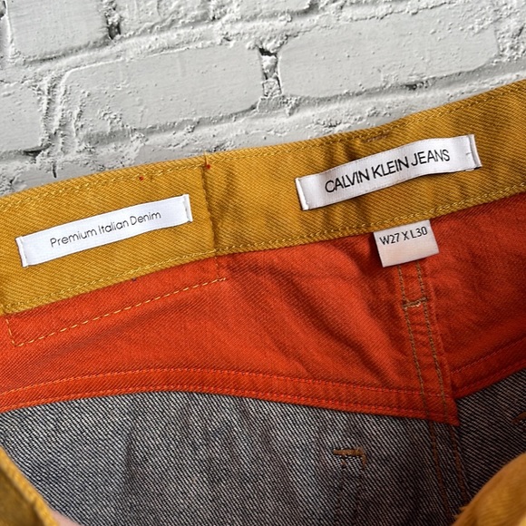 CALVIN KLEIN JEANS | Colour blocked denim cutoff shorts - Picture 5 of 10